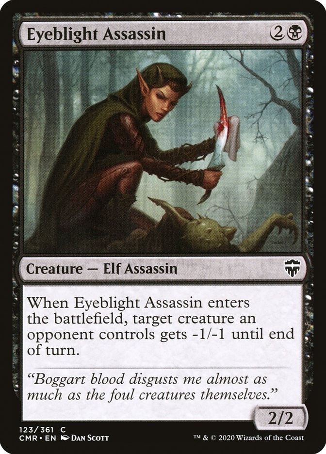 Eyeblight Assassin 123 (Commander Legends)  - Foil | Chromatic Games