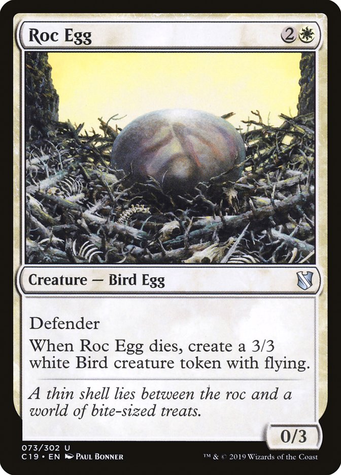 Roc Egg 73/302 (Commander 2019)  | Chromatic Games
