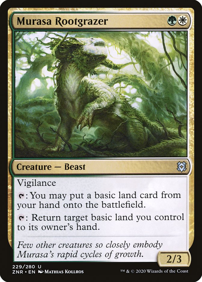 Murasa Rootgrazer 229/280 (Zendikar Rising)  | Chromatic Games