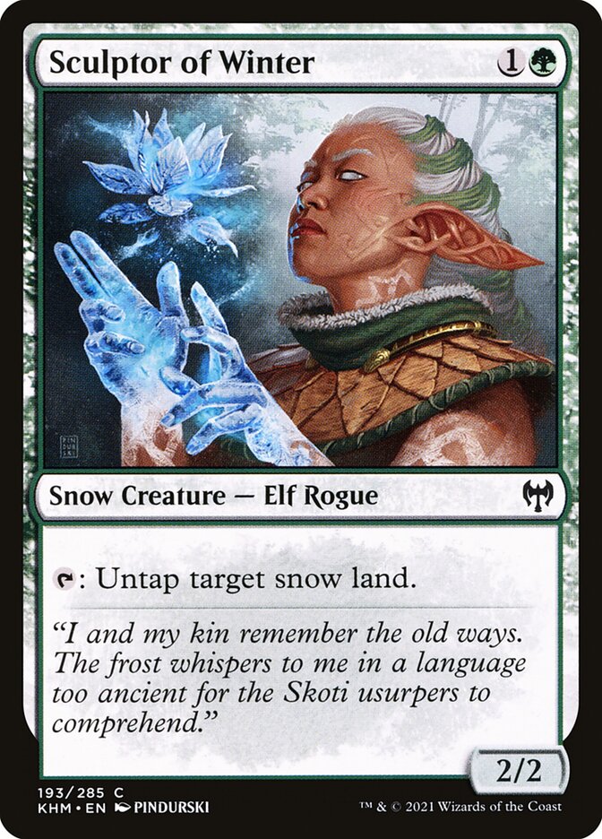 Sculptor of Winter 193/285 (Kaldheim)  | Chromatic Games