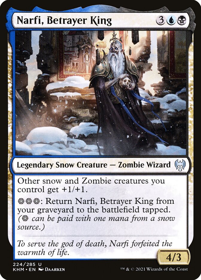 Narfi, Betrayer King 224/285 (Kaldheim)  | Chromatic Games