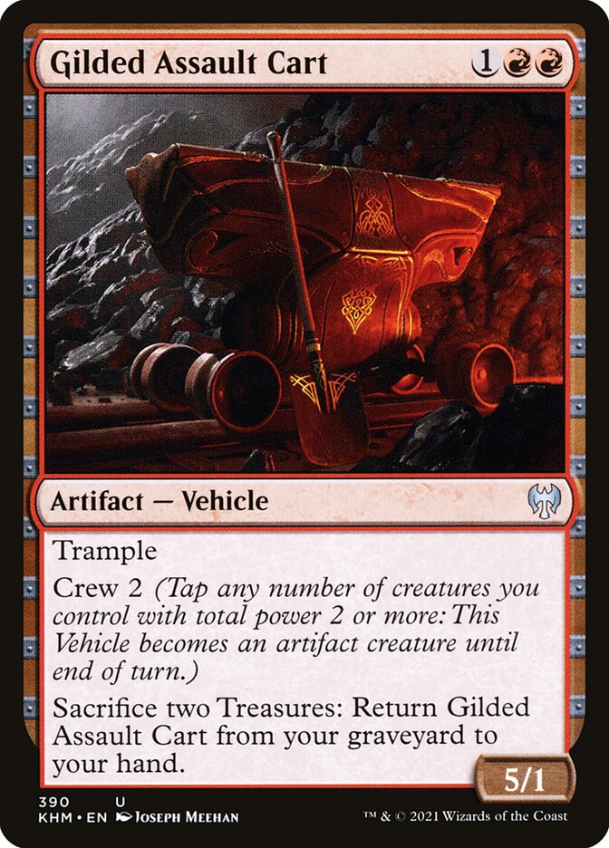 Gilded Assault Cart 390/285 (Kaldheim)  | Chromatic Games