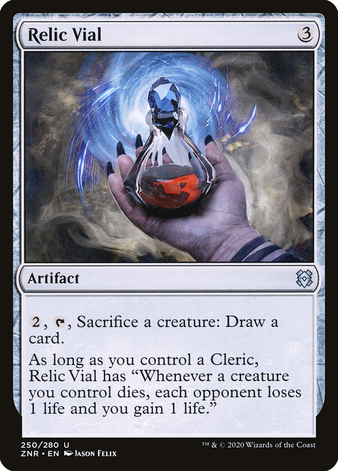 Relic Vial 250/280 (Zendikar Rising)  | Chromatic Games