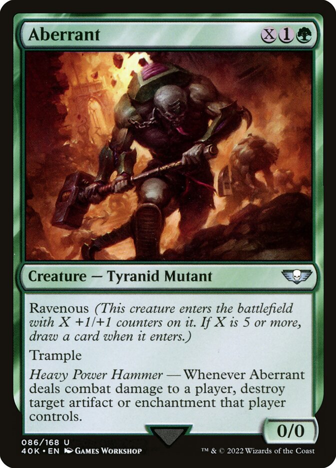 Aberrant 86 (Universes Beyond: Warhammer 40,000)  | Chromatic Games