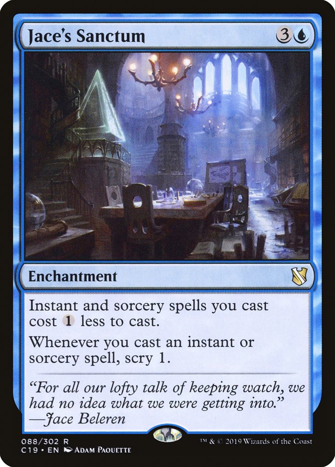 Jace's Sanctum 88/302 (Commander 2019)  | Chromatic Games