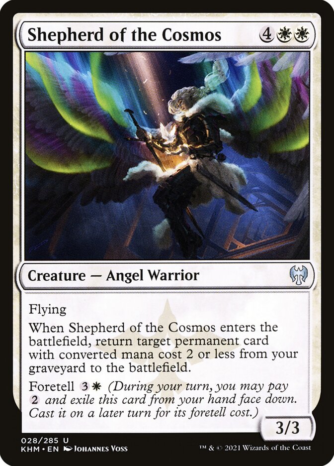 Shepherd of the Cosmos 28/285 (Kaldheim)  - Foil | Chromatic Games