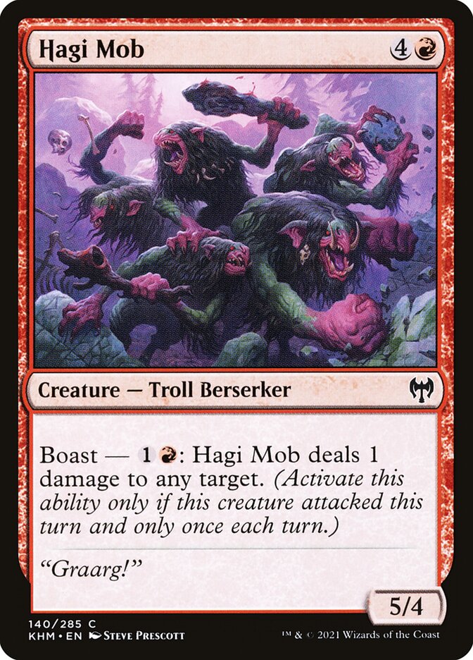 Hagi Mob 140/285 (Kaldheim)  | Chromatic Games