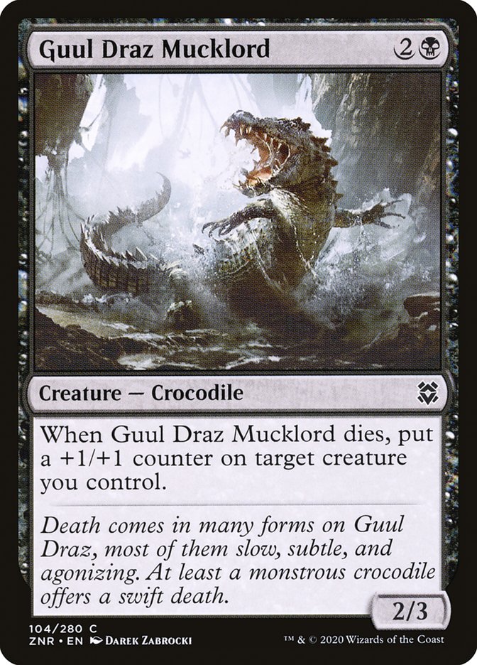Guul Draz Mucklord 104/280 (Zendikar Rising)  - Foil | Chromatic Games