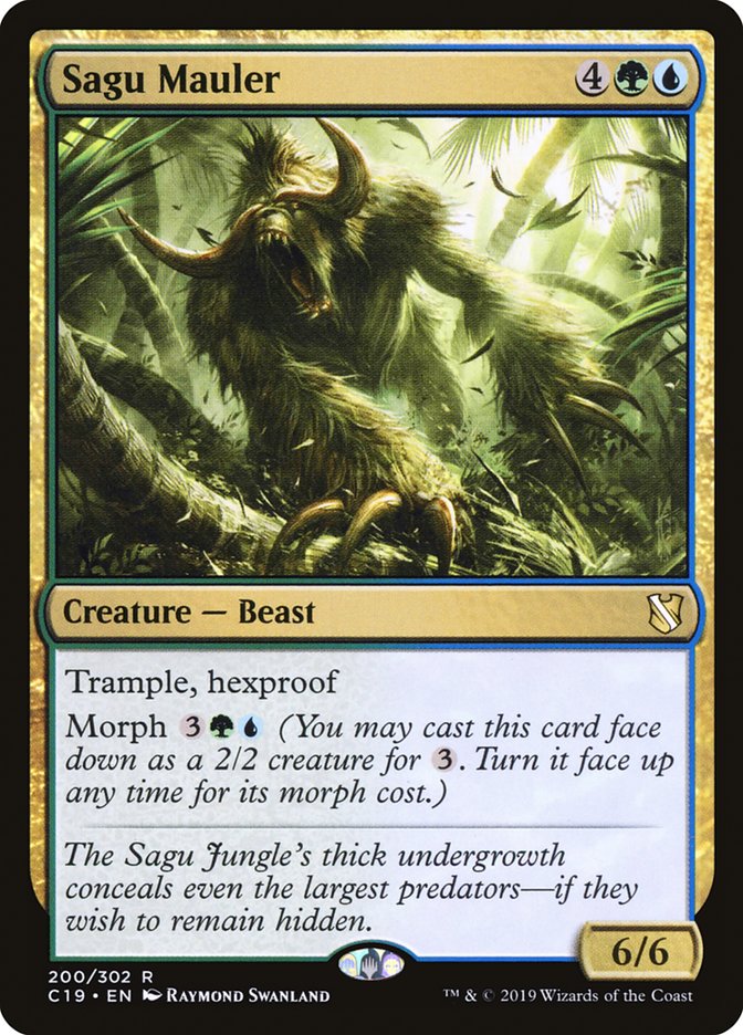 Sagu Mauler 200/302 (Commander 2019)  | Chromatic Games