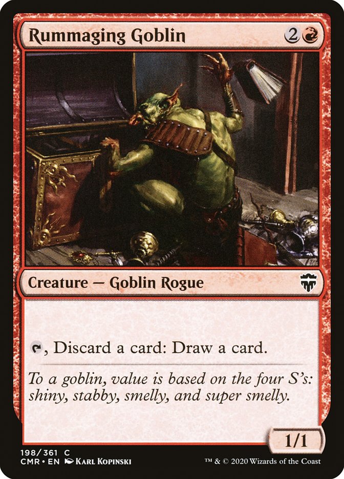 Rummaging Goblin 198 (Commander Legends)  | Chromatic Games