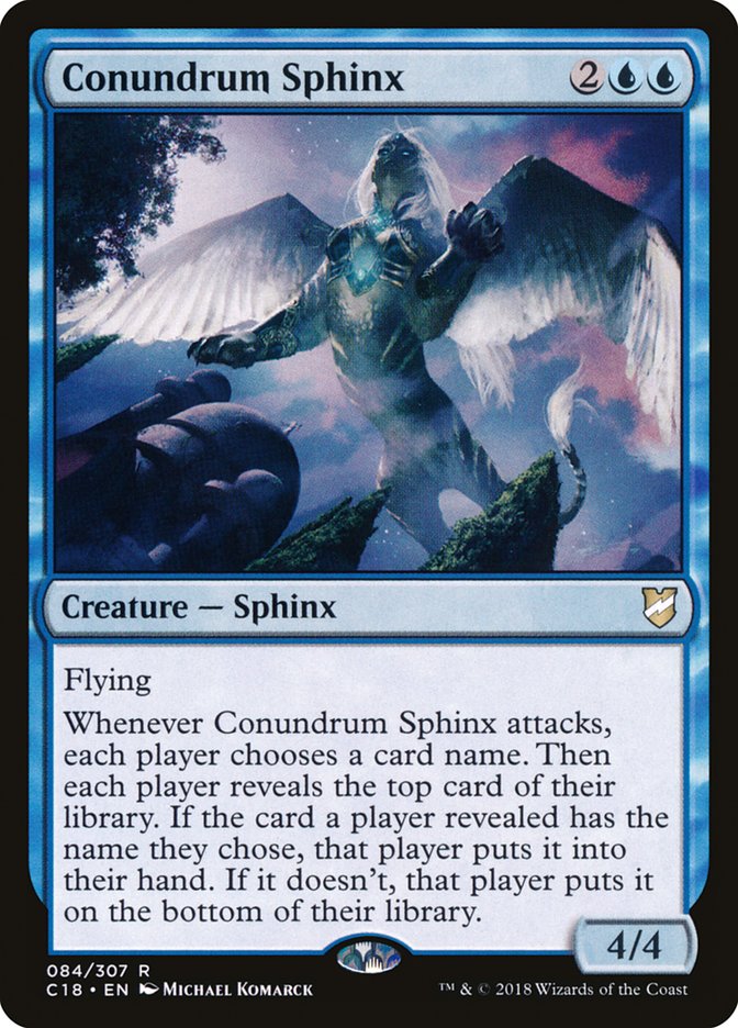 Conundrum Sphinx 84/307 (Commander 2018)  | Chromatic Games