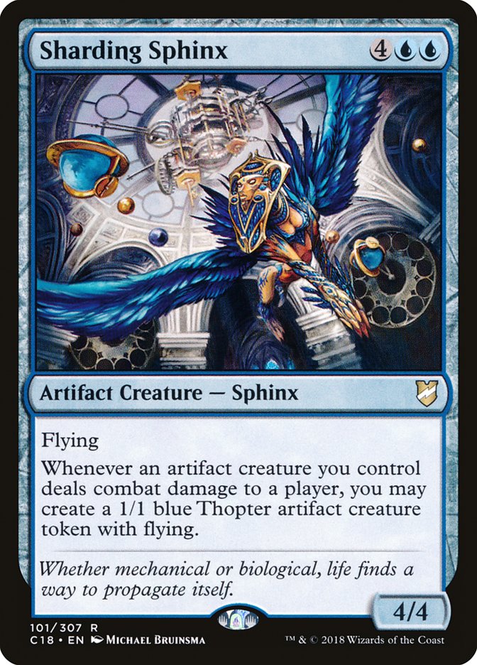 Sharding Sphinx 101/307 (Commander 2018)  | Chromatic Games