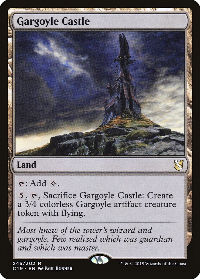 Gargoyle Castle 245/302 (Commander 2019)  | Chromatic Games
