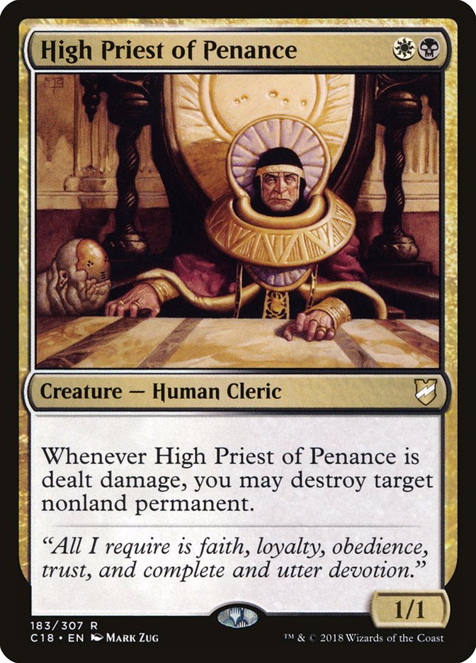 High Priest of Penance 183/307 (Commander 2018)  | Chromatic Games
