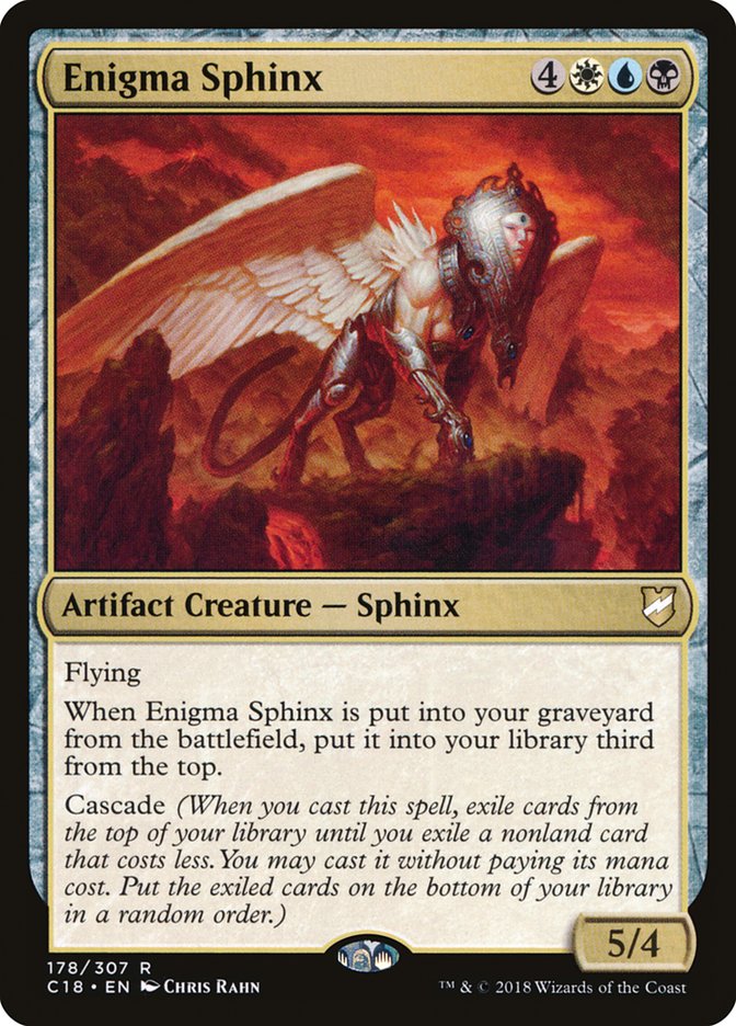 Enigma Sphinx 178/307 (Commander 2018)  | Chromatic Games