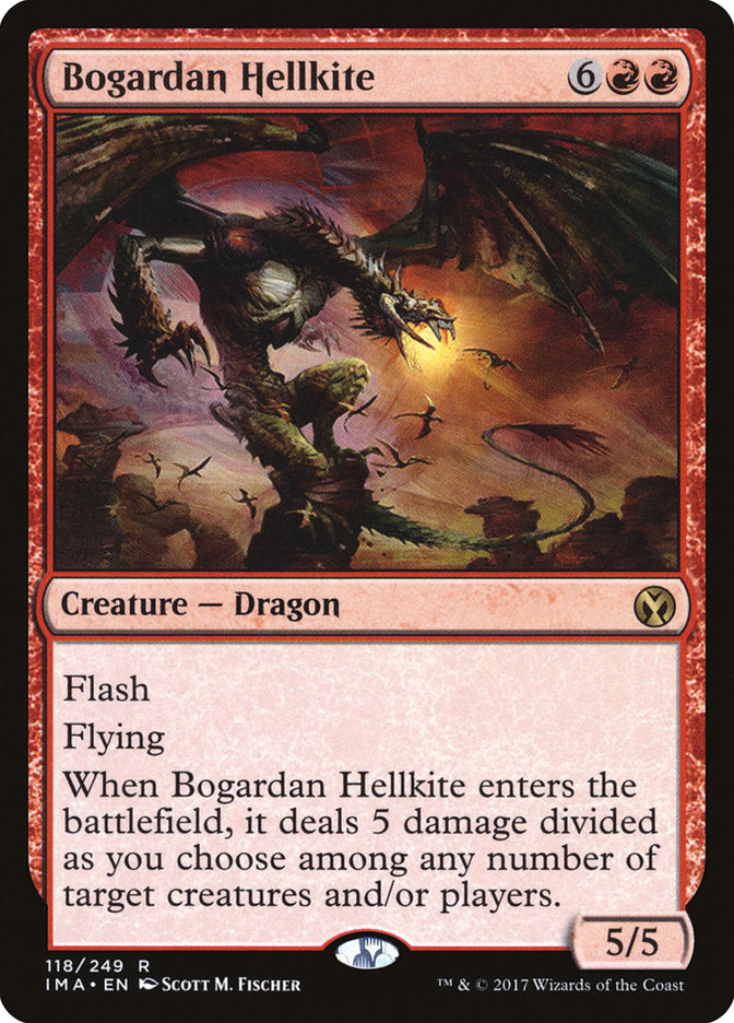 Bogardan Hellkite 118/249 (Iconic Masters)  | Chromatic Games