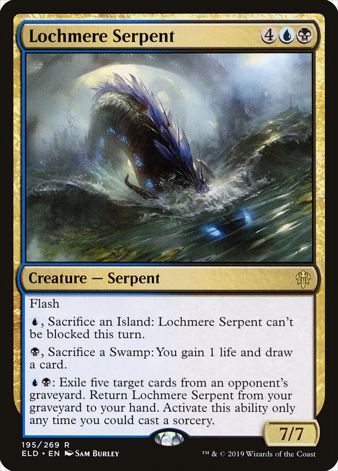 Lochmere Serpent 195/269 (Throne of Eldraine)  | Chromatic Games