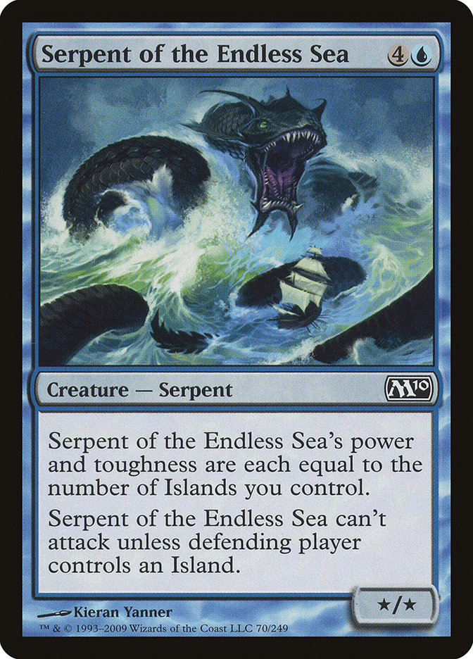 Serpent of the Endless Sea 70/249 (Magic 2010 (M10))  | Chromatic Games