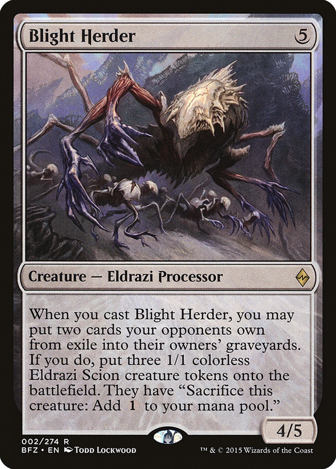 Blight Herder 2/274 (Battle for Zendikar)  | Chromatic Games