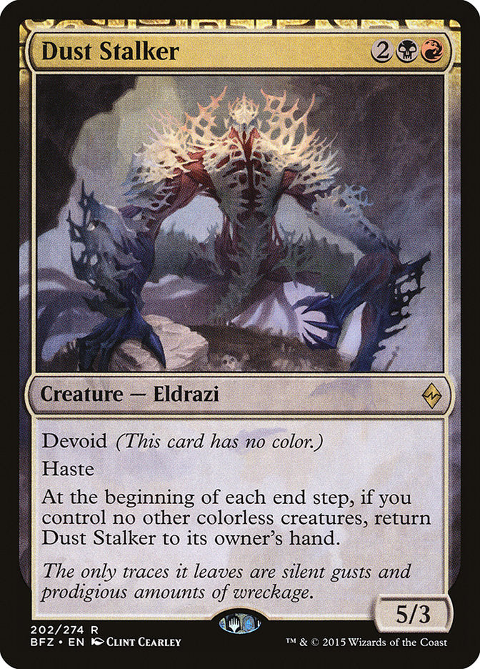 Dust Stalker 202/274 (Battle for Zendikar)  - Foil | Chromatic Games