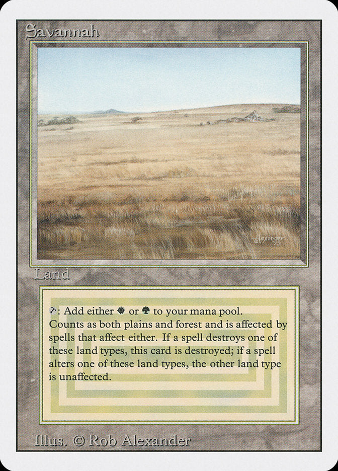 Savannah 285/306 (Revised Edition)  | Chromatic Games