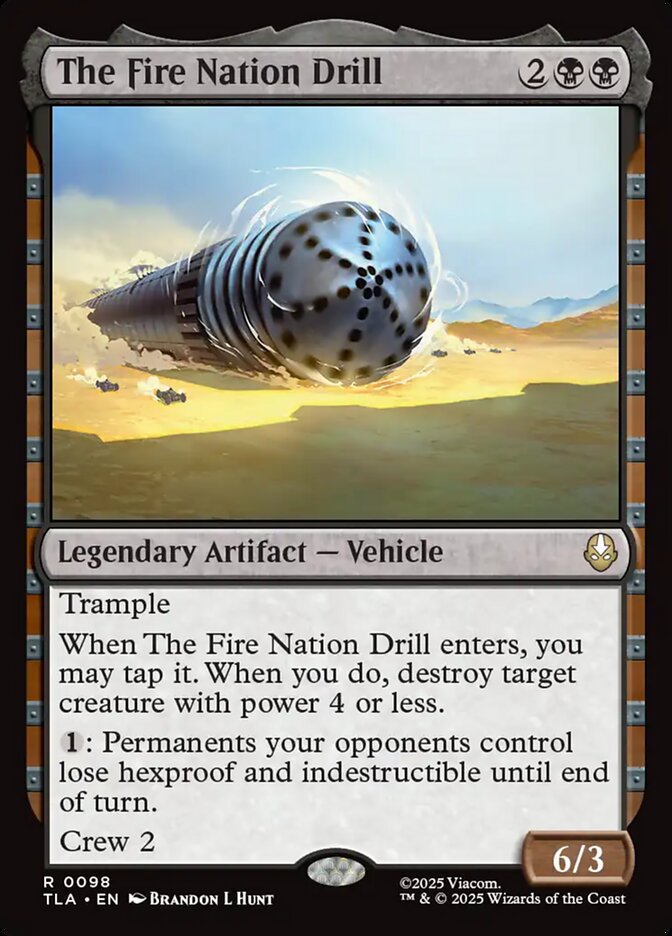 The Fire Nation Drill 98/286 (Avatar: The Last Airbender)  | Chromatic Games