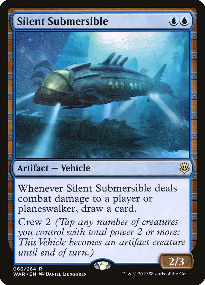 Silent Submersible 66/264 (War of the Spark)  | Chromatic Games