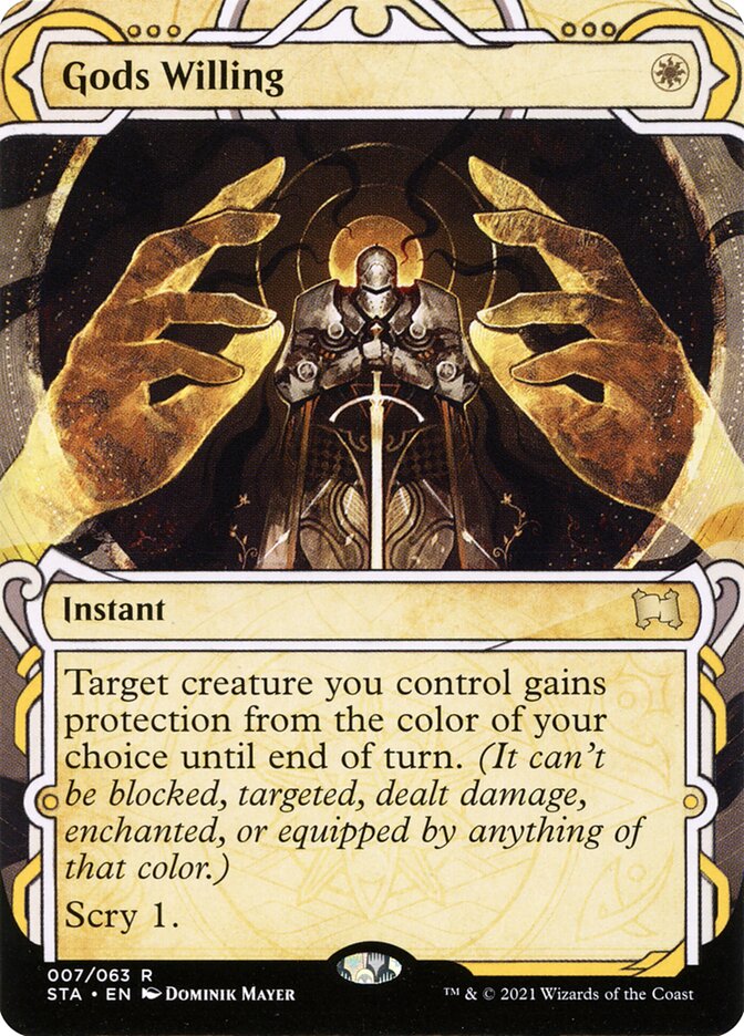 Gods Willing 7/63 (Strixhaven: Mystical Archives)  - Foil | Chromatic Games