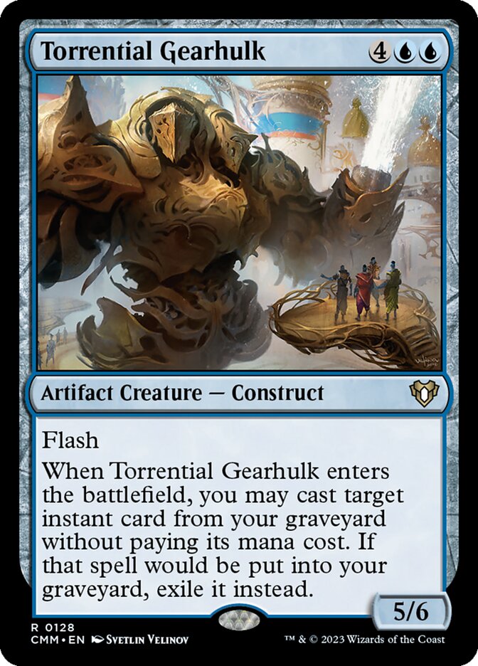 Torrential Gearhulk 128/451 (Commander Masters)  | Chromatic Games