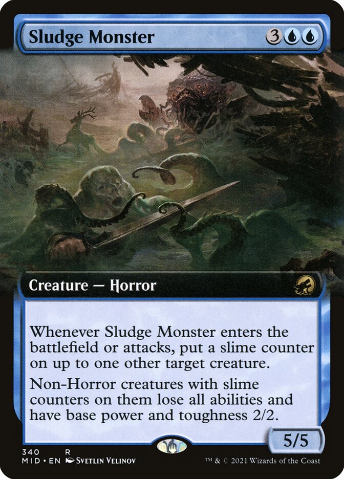 Sludge Monster 340/277 (Innistrad: Midnight Hunt)  | Chromatic Games