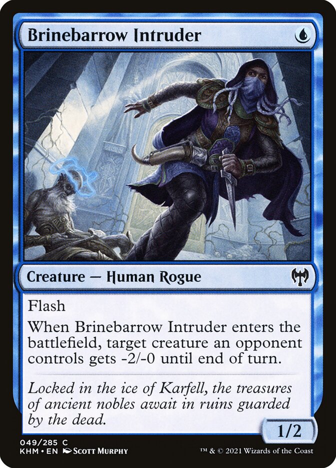 Brinebarrow Intruder 49/285 (Kaldheim)  | Chromatic Games