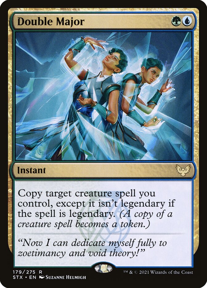 Double Major 179 (Strixhaven: School of Mages)  - Foil | Chromatic Games