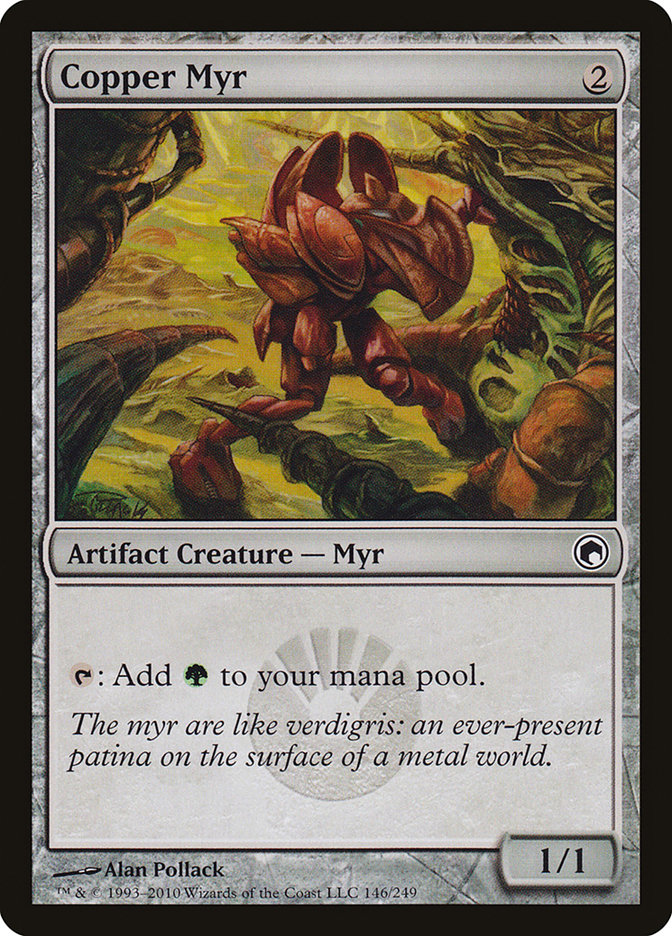 Copper Myr 146 (Scars of Mirrodin)  | Chromatic Games