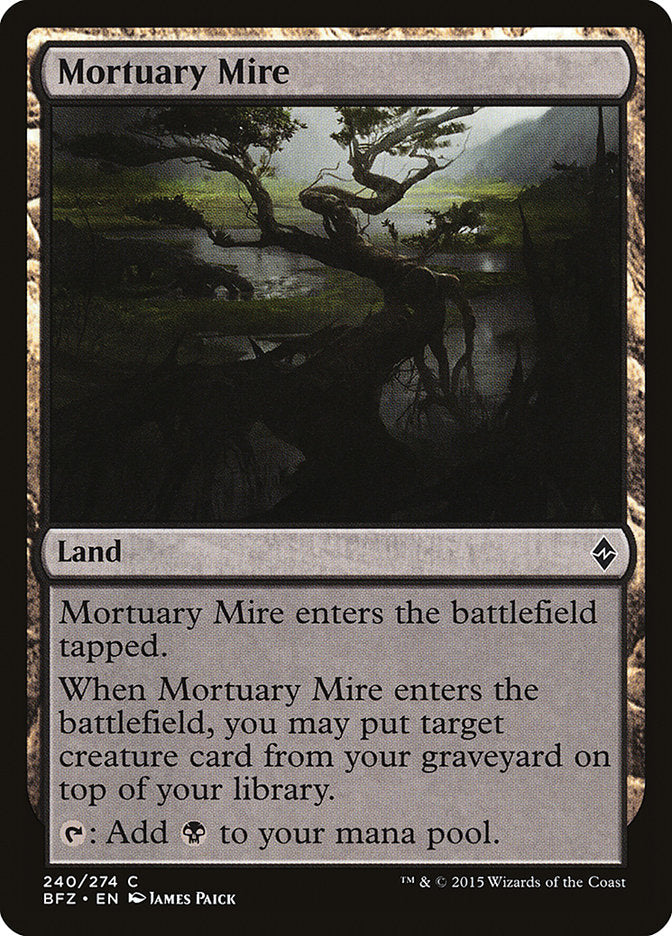 Mortuary Mire 240/274 (Battle for Zendikar)  | Chromatic Games
