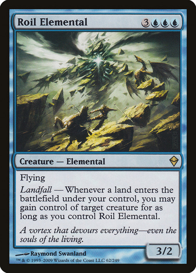 Roil Elemental 62/249 (Zendikar)  | Chromatic Games