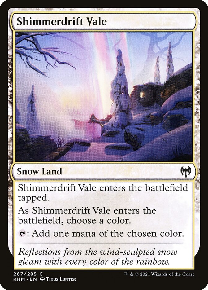 Shimmerdrift Vale 267 (Kaldheim)  | Chromatic Games