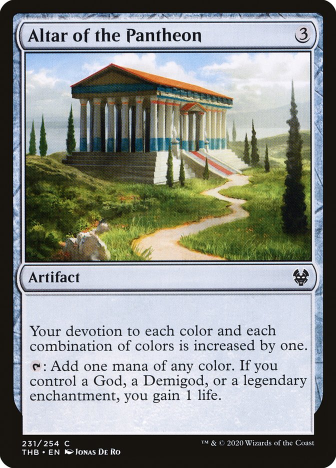 Altar of the Pantheon 231/254 (Theros Beyond Death)  | Chromatic Games