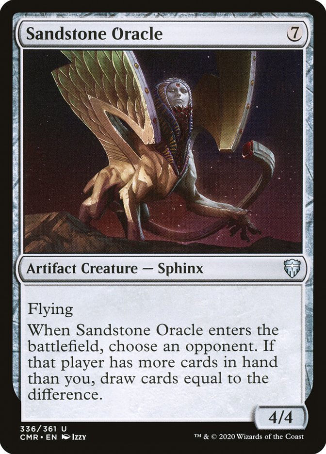 Sandstone Oracle 336 (Commander Legends)  - Foil | Chromatic Games
