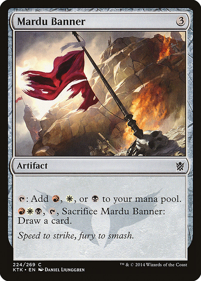 Mardu Banner 224/269 (Khans of Tarkir)  | Chromatic Games
