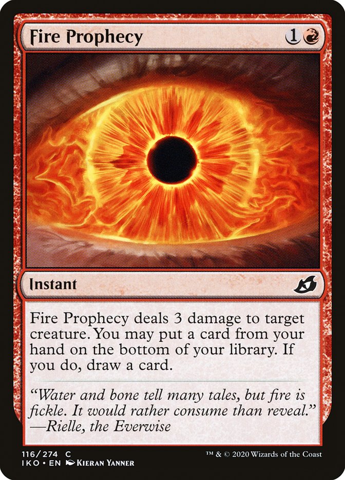 Fire Prophecy 116/274 (Ikoria: Lair of Behemoths)  | Chromatic Games