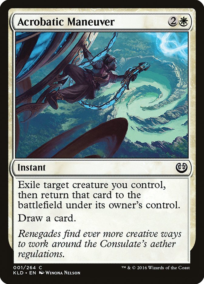 Acrobatic Maneuver 1/264 (Kaladesh)  | Chromatic Games