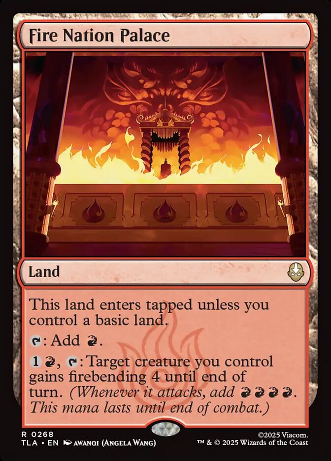 Fire Nation Palace 268 (Avatar: The Last Airbender)  | Chromatic Games