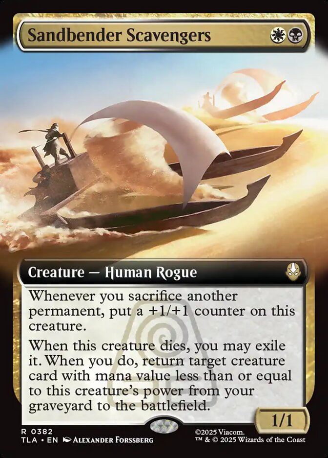 Sandbender Scavengers  382/286 (Avatar: The Last Airbender)  - Extended Art Foil | Chromatic Games