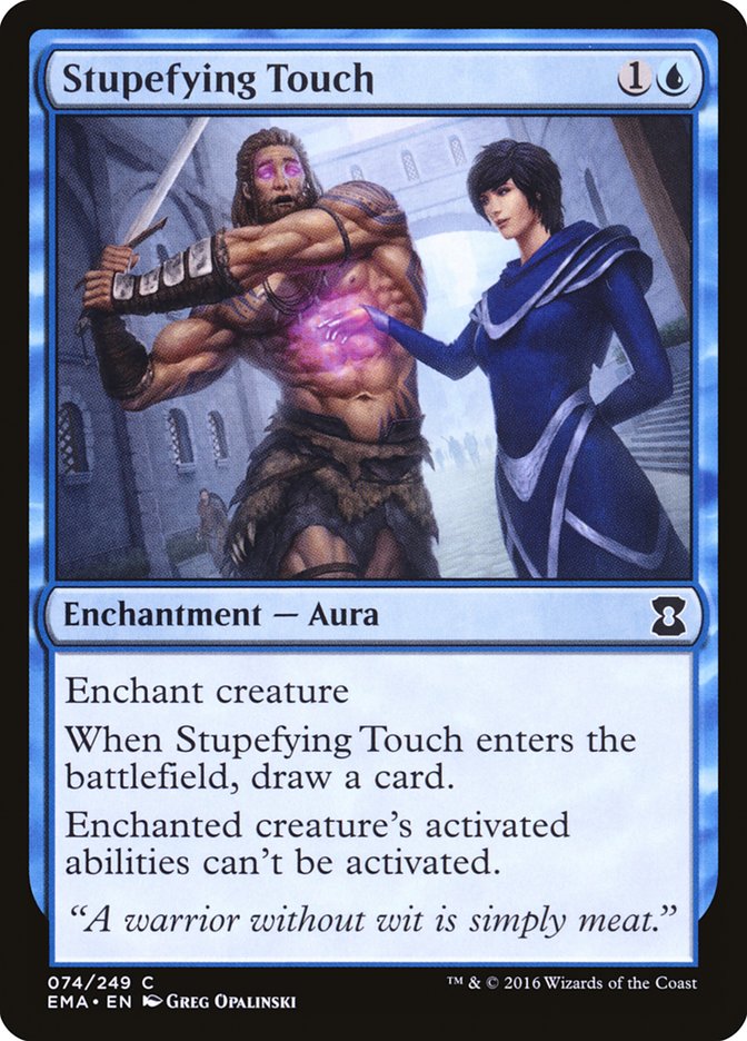Stupefying Touch 74/249 (Eternal Masters)  - Foil | Chromatic Games