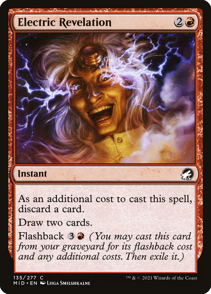 Electric Revelation 135/277 (Innistrad: Midnight Hunt)  - Foil | Chromatic Games