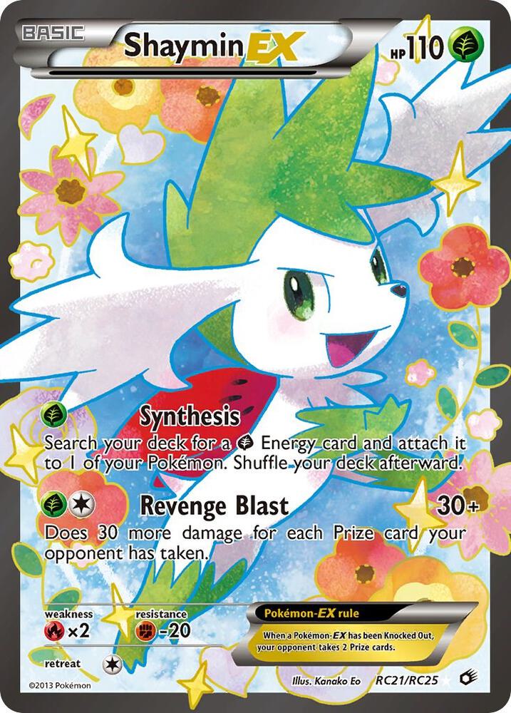 Shaymin EX RC21/RC25 (Legendary Treasures: Radiant Collection)  - Holofoil | Chromatic Games