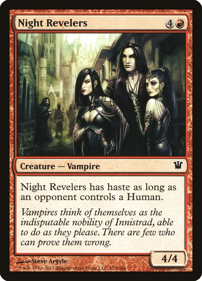 Night Revelers 153/264 (Innistrad)  | Chromatic Games