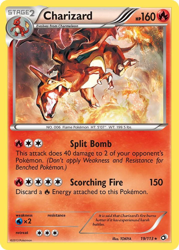 Charizard 19/113 (Legendary Treasures)  - Holofoil | Chromatic Games
