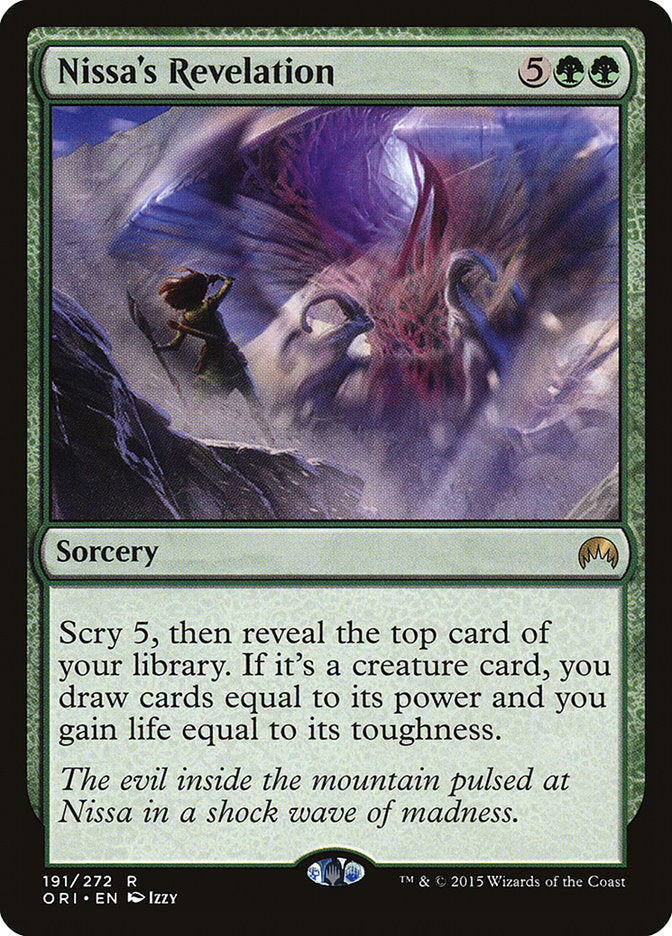 Nissa's Revelation 191/272 (Magic Origins)  | Chromatic Games