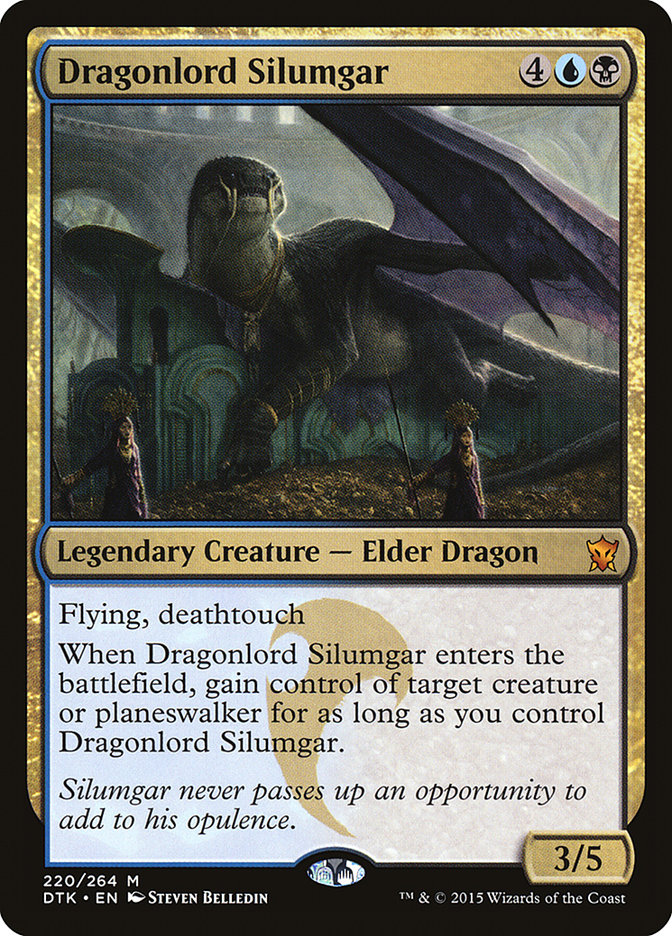 Dragonlord Silumgar 220/264 (Dragons of Tarkir)  | Chromatic Games